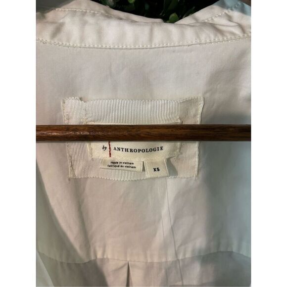 By Anthropologie Twofer Buttondown Shirt Dress Size XS $160 NWT - Picture 7 of 8